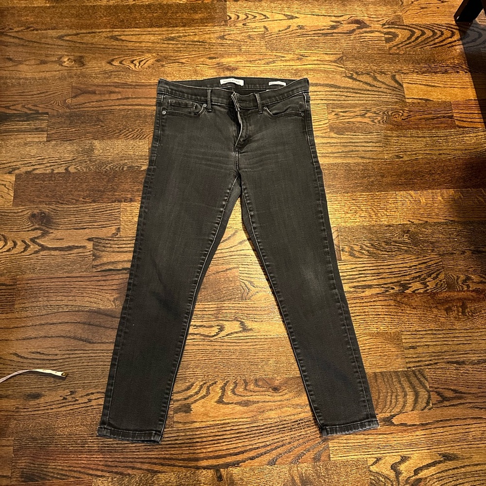 Banana Republic Black Skinny Ankle Jeans size 29S